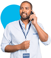 IONOS personal consultant smiling in a professional portrait